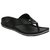 Clymb Black Synthetic PVC Casual Slippers For Men