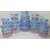 Airtight With Twister Plastic Containers Set of 12 PCS (2500ml, 2400ml,1800ml, 1600ml, 1000ml, 800ml, 500ml, 400ml) Blue
