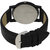idivas 110 Black Leather Belt Watch For Men-Formal