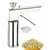 Stainless Steel 15 in 1 Kitchen Press Grater Cookies / Indian Snakes / Murukku Maker / Farsan Sev Maker with Stailess St