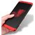 TBZ Ultra-thin 3-In-1 Slim Fit Complete 3D 360 Degree Protection Hybrid Hard Bumper Back Case Cover for Huawei Honor 9 Lite with Selfie Stick Monopod -Red