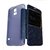TBZ Window Flip Cover Case for Samsung Galaxy S5 with Mobile Ring Holder -Blue