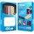 TBZ Soft Side Bumper Hard Transparent Back Cover for Vivo V7 Plus - Red