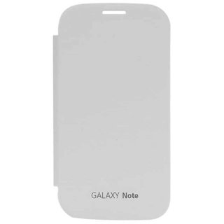 TBZ Flip Cover Case for Samsung Galaxy Note N7000 -White