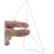TBZ Transparent Silicon Soft TPU Slim Back Case Cover for Samsung Galaxy On7 Prime with Micro USB OTG Connector Adapter and Data Cable