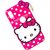 TBZ Hello Kitty Soft Rubber Back Case Cover for Vivo V9 -Magenta
