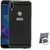 TBZ Soft TPU Slim Back Case Cover for Asus Zenfone Max (M1) ZB555KL with Mobile Ring Holder -Black