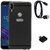 TBZ Soft TPU Slim Back Case Cover for Asus Zenfone Max (M1) ZB555KL with Cute Micro USB OTG Adapter and Data Cable -Black