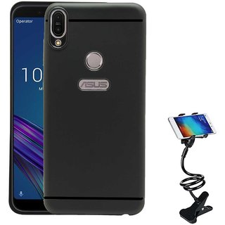 Buy Tbz Soft Tpu Slim Back Case Cover For Asus Zenfone Max M1 Zb555kl With Flexible Tablet Phone Holder Lazy Stand Black Online Get 62 Off