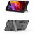 TBZ Tough Dual Protection Layer Hybrid Kickstand Back Case Cover for Vivo V9 with Flexible Tablet/Phone Holder Lazy Stand -Grey