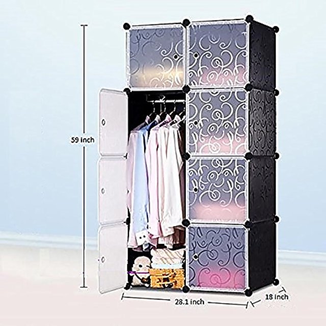 Buy House Of Quirk Multi Use Diy Plastic 5 1 Cube Organizer
