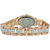 Wonder Analogue White Dial Stone Studded Rosegold Watch For Womens  Girls