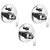 Oleanna Desire Brass 4 Way Complete Divertor Set And Addons Body Of Single Lever Concealed, Mixers And Divertor For Bath And Shower System (High Quality Cartridges | Quarter Turn) Chrome - Pack Of 3 Nos