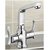 Oleanna Angel Brass Center Hole Basin Mixer With 450Mm Flexible Hose And Hot  Cold Water Feature (Disc Fitting  Quarter Turn  Form Flow) Chrome