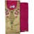 Varun Cloth House Womens Anjali Fully Embroided Cotton Chanderi Long Length Shirt With Contrast Colour Churidar Patiyala Unstiched Bottom And Four Sided Laced Mukaish Dupatta Dress Material