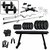 SPORTO Fitness Heavy Duty Complete Home Gym Set with Flat Bench, Weight Lifting 50 Kg