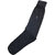 Sunshopping men's cotton and polyester full length formal black socks