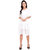 Nice Queen White Color, Half Sleeve, Round Neck, Trendy Dress for Girl's and Women's