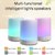 Deals e Unique Bluetooth Speakers Smart Music Lamp Touch LED Lamp Multifunctional Hands-Free Bluetooth(Multicolor)