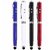 4 in 1 Multicolor Styles Pen for Android Touch Mobile Phones and Tablets  For All iPads with LED light, laser point