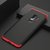 MOBIMON Samsung Galaxy J6 2018 Front Back Case Cover Original Full Body 3-In-1 Slim Fit Complete 3D 360 Degree Protection Hybrid Hard Bumper (Black Red) (LAUNCH OFFER)