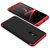 MOBIMON RedMi Note 5 Front Back Case Cover Original Full Body 3-In-1 Slim Fit Complete 3D 360 Degree Protection Hybrid Hard Bumper (Black Red) (LAUNCH OFFER)