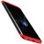 MOBIMON Samsung S8 Front Back Case Cover Original Full Body 3-In-1 Slim Fit Complete 3D 360 Degree Protection Hybrid Hard Bumper (Black Red) (LAUNCH OFFER)