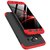 MOBIMON Samsung J7 DUO  Front Back Case Cover Original Full Body 3-In-1 Slim Fit Complete 3D 360 Degree Protection Hybrid Hard Bumper (Black Red) (LAUNCH OFFER)