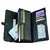 DIDE Wallet Women Trifold Long PU Leather Clutch Purse Hasp Female Cellphone Bag Girl Card Holder