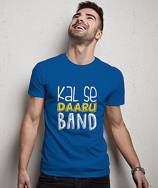 kal se daru band t shirt