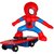 Shribossji Remote Control Spidereman Skateboard With  Anti Rolling Stunt Music Toy