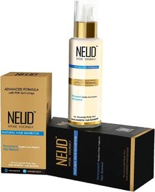 NEUD Natural Hair Inhibitor for Permanent Reduction of Unwanted Hair - 1 Pack (80ml)
