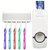 Brande Hard Quality Unique Quality Automatic Touch Me Toothpaste Dispenser Tooth Brush Holder Set Pretty