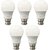 Pack Of 5 B22 9 watt Cool Daylight Led Bulbs Free Led Watch by Polycab