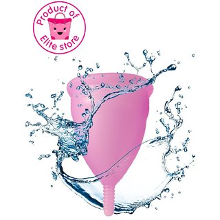 The Elite Store presents-The Reusable Menstrual Cup SMALL ideal for Women Aged Less than 25 Years