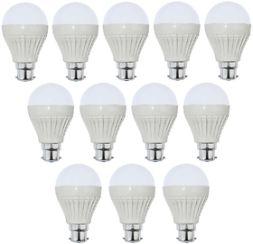 NIPSER 9 Watt LED Bulb (Pack of 12) - B Grade