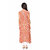 Unimod Chic Fashion Beige Printed Sleeveless Kurti Dress