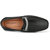 Hope Quay Men's Black Pu Leather Loafers