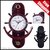 Decorative Retro High Quality Anchor Brown Pendulum Wall Clock Watch - Home Office Decor Furnishing