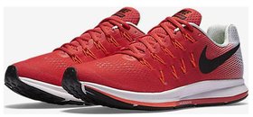 Air Zoom Pegasus 33 Sport Running Shoes Red White