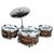 OH BABYBABY The New And Latest Jazz Drum Set For Kids With 3 Drums And 2 Sticks SE-ET-172