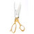 Yazdan Tailor Scissor 08 Inches  Brass Handle Series Handcrafted Scissors (Set of 1, Brasso Gold)
