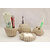 Zahab Ceramic Shell Bathroom Accessories Set of 4pcs- Lotion Dispenser, Toothbrush Holder, Tumbler Holder, Soap Dish