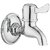 Oleanna M-01 Brass Bib Cock with Wall Flange (Silver)
