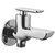 Oleanna Golf Brass 2 In 1 Bib Tap With Wall Flange (Disc Fitting  Quarter Turn  Form Flow) Chrome