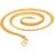 Fashion Frill Trendy & Fancy Fabulous Exclusive Link Chain For Men And Boys Yellow Gold Plated Metal Chain