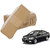 Auto Addict CV Designer Beige Neck Leatherite Car Pillow Cushion 2 Pcs for Skoda Laura