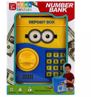 OH BABY Toys Money Safe Kids Piggy Savings Bank with Electronic Lock SE-ET-200