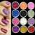Multi Color Glitter Eye Nail Pigment HOT NEW 12 PCS. OF DIFFERENT SHADES