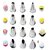 Lucky Traders Set Of 12 Russian Nozzles Cake Nozzles Cake Decoration Pastry Nozzle With Coupler and 10 Icing Bag